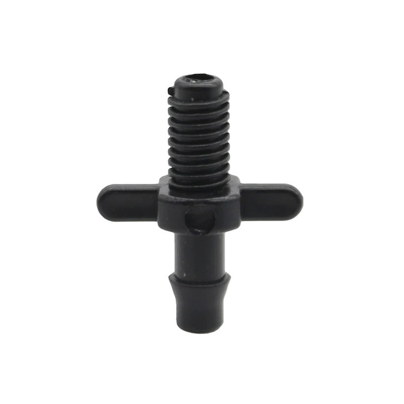 Giá sỉ Bịch 100 Khởi thủy ống LDPE 5x7mm, 1 đầu ren, 1 đầu gài