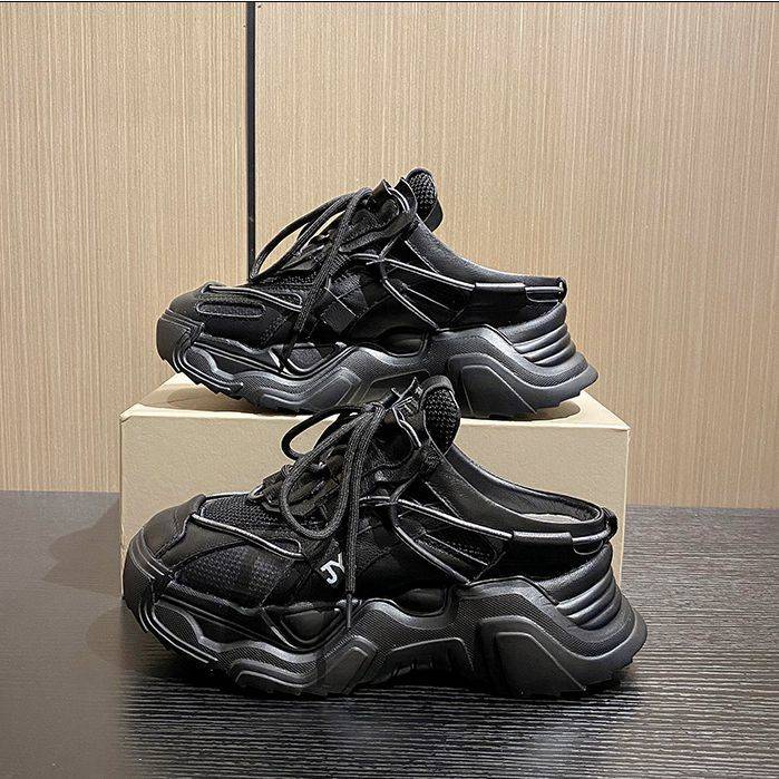 Giày Sneaker Tăng Chiều Cao Thiết Kế Mới Thoáng Khí Thời Trang Dành Cho Mùa Hè