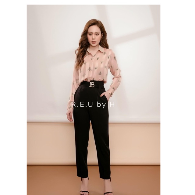 [Mã FAMAYWA giảm 10K đơn 50K] Quần baggy Tây cạp lệch