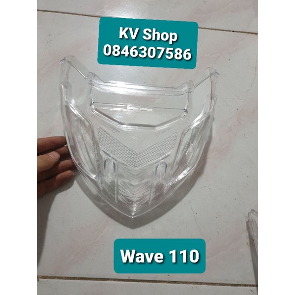 Ốp hậu trắng wave 50cc - 100 - 110, ( Từ đời 2006 - 2022 )