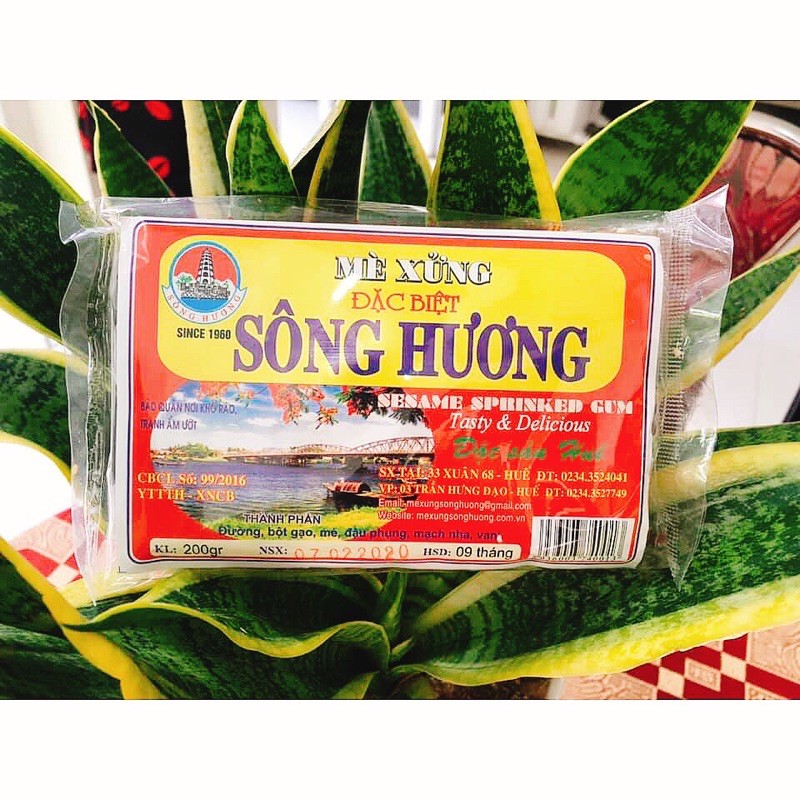 Mè Xửng dẻo Sông Hương 200gr - Đặc sản Huế ⚡Siêu ngon⚡ | BigBuy360 - bigbuy360.vn