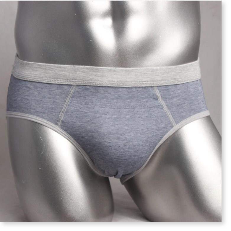 5 Quần lót nam tam giác vải cotton , Quần sịp nam tam giác cao cấp co dãn 4 chiều thoải mái - quan l