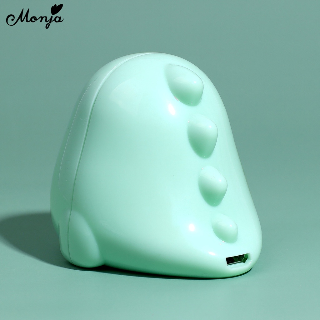 Đèn led hong khô sơn móng tay Monja cỡ mini di động 5W với 4 đèn led kèm dây cáp USB