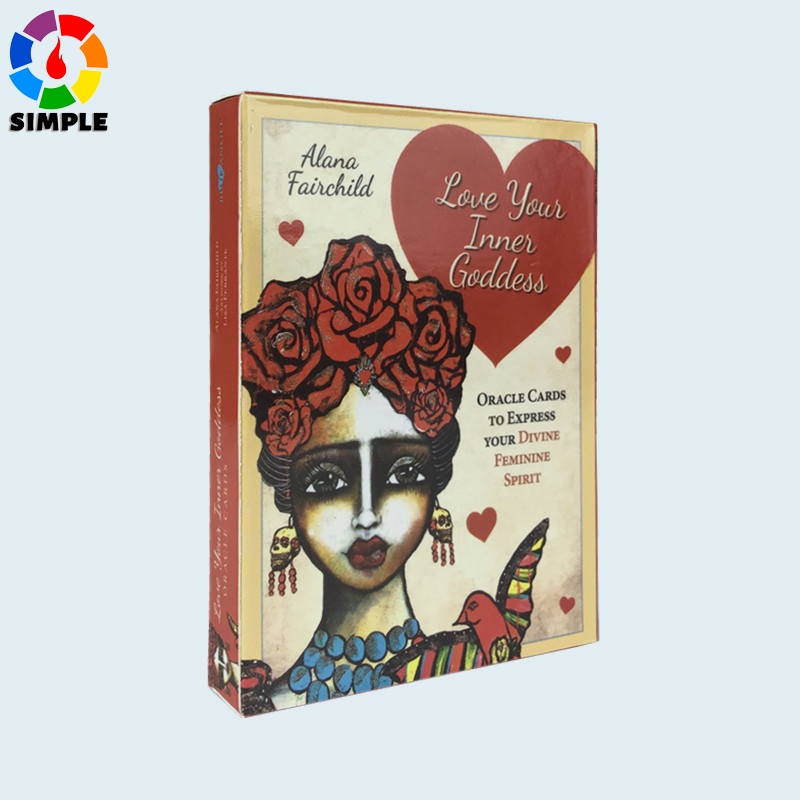 Love Your Inner Goddess: Oracle Cards Game Tarot Bộ Bài Tarot Thiết Kế Độc Đáo Sáng Tạo
