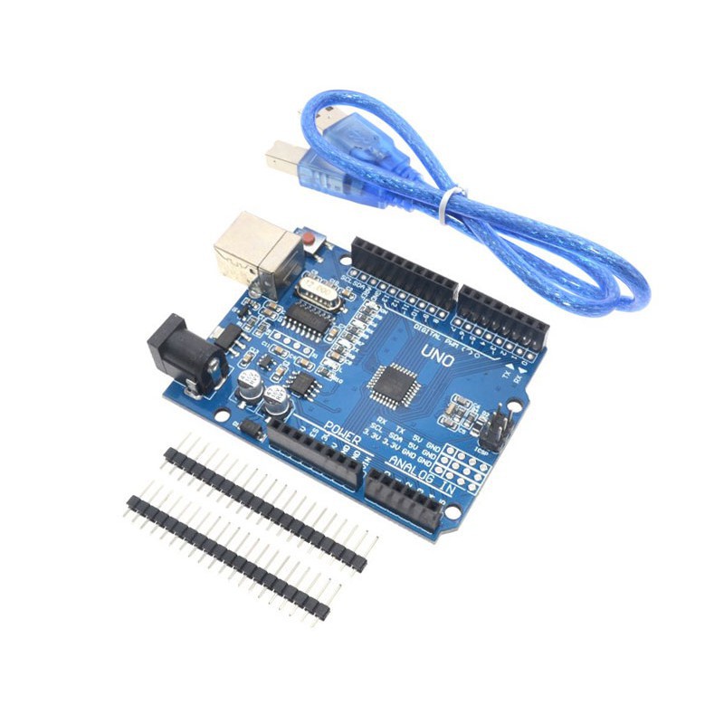 Arduino Uno R3 chip Dán Kèm Cáp