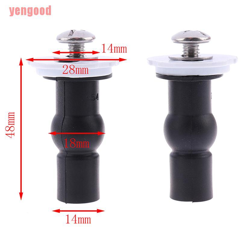 Set 2 ốc cố định bệ ngồi toilet bằng cao su tiện dụng