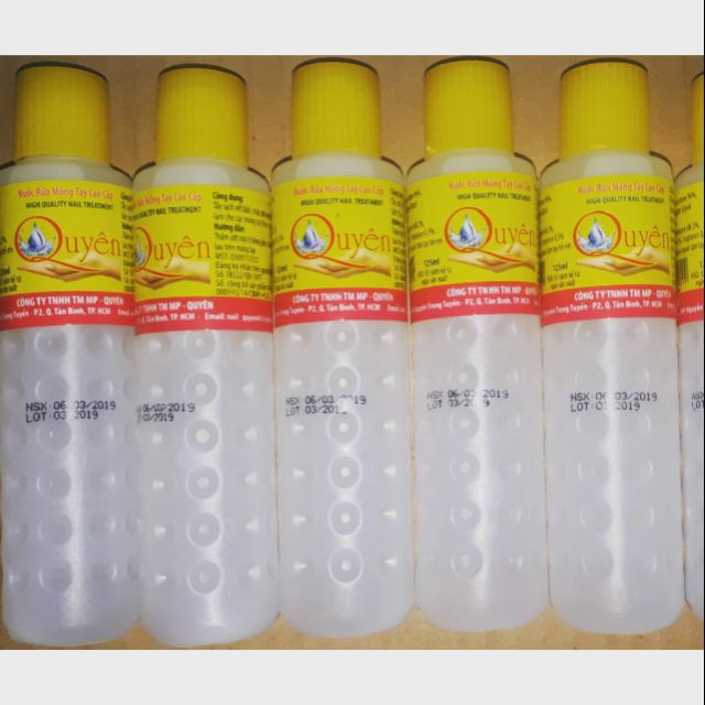 Nước rửa móng tay cao cấp Ace-ton Quyên hỗ trợ làm đẹp nail shop sỉ hnnail
