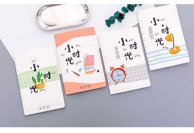 SET 4 QUYỂN VỞ HÌNH ĐÁNG YÊU ( Giao hàng ngẫu nhiên)