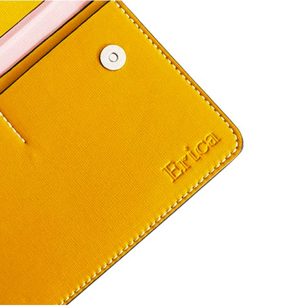 Ví Đựng Giấy Tờ Xe Ô Tô Erica Da Micro Fiber ERA-VDK01-YELLOW