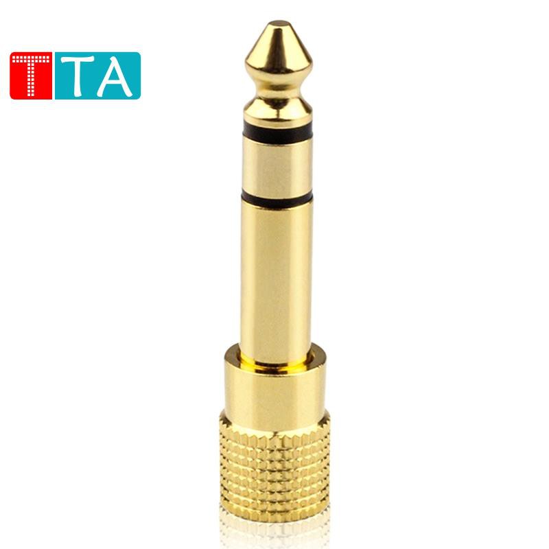 Jack Cắm Kết Nối Âm Thanh 3.5 Chuyển Từ 6.5mm Male Sang 3.5mm Female