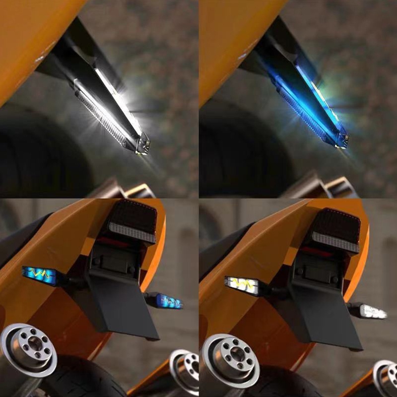 Bộ 2 Đèn Tín Hiệu Chuyên Nghiệp Cho Xe Mô Tô