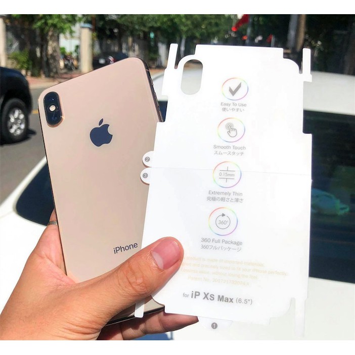 [IPhone 11 ProMax] Miếng dán PPF bóng ánh cầu vồng dành cho iPhone từ IP 6 đến IP 11 Pro Max