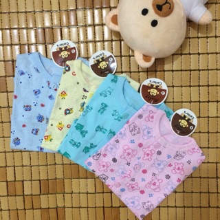 Áo sơ sinh dài tay carter cổ trụ (1-12m)