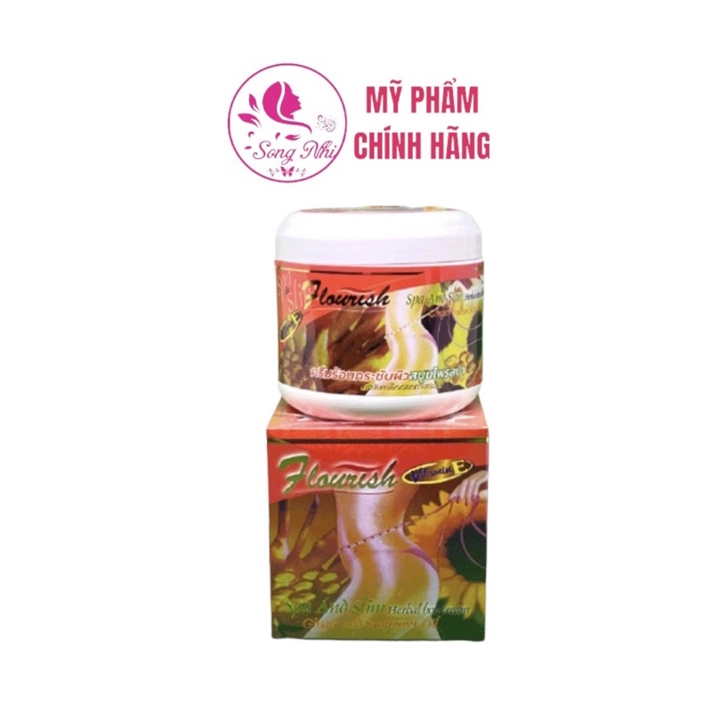 KEM TAN MỠ BỤNG FLOURISH (THÁI LAN) (Cao gừng matxa tan mỡ bụng)