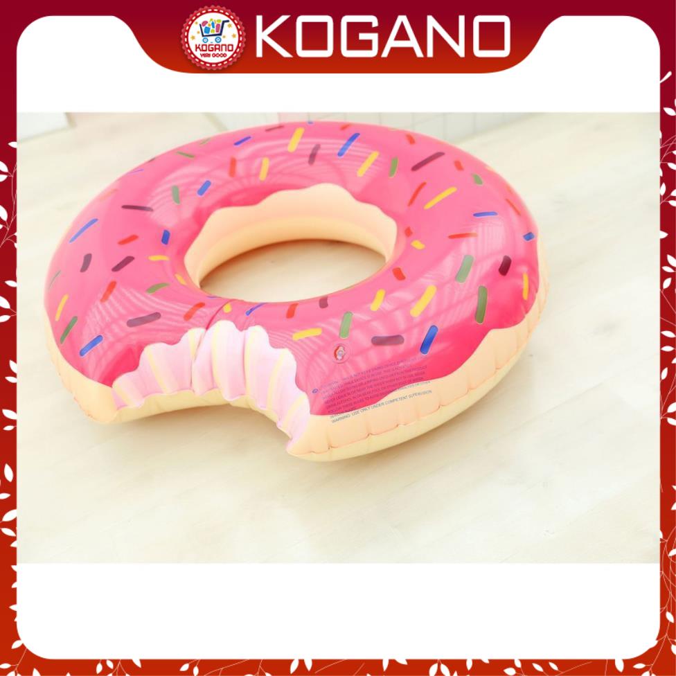 Phao bơi cho bé KOGANO size 60 cm tập bơi cho trẻ em hình bánh vòng Donut dễ thương SS-001301