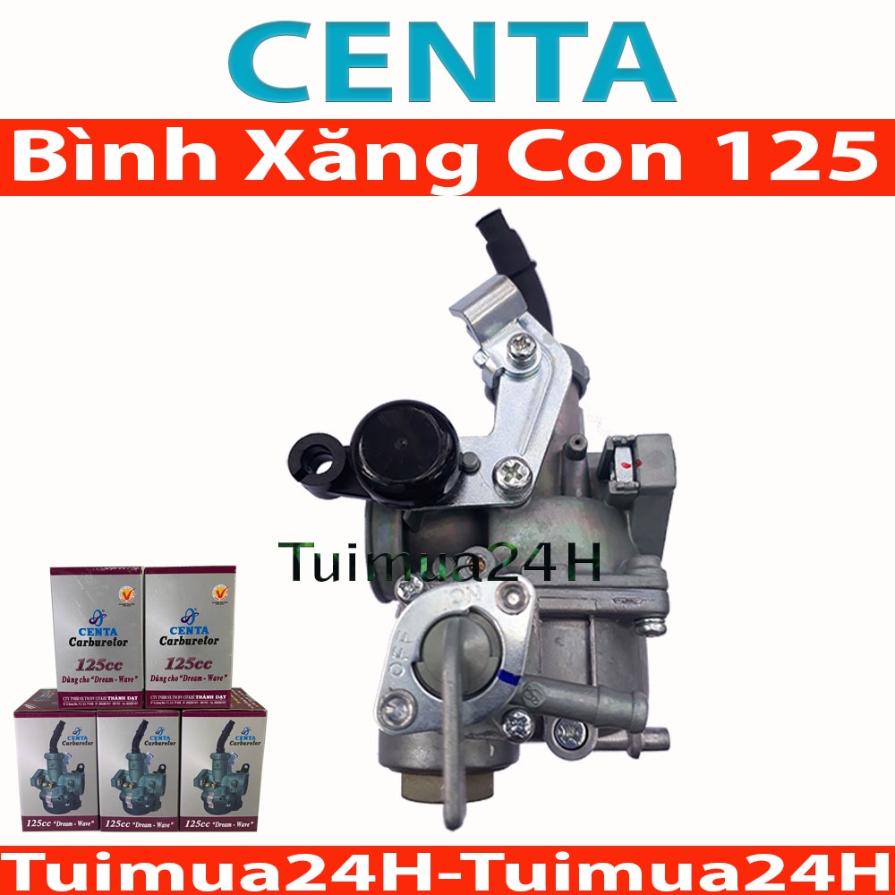 Bộ Chế Hòa Khí - Bình Xăng Con Centa 125