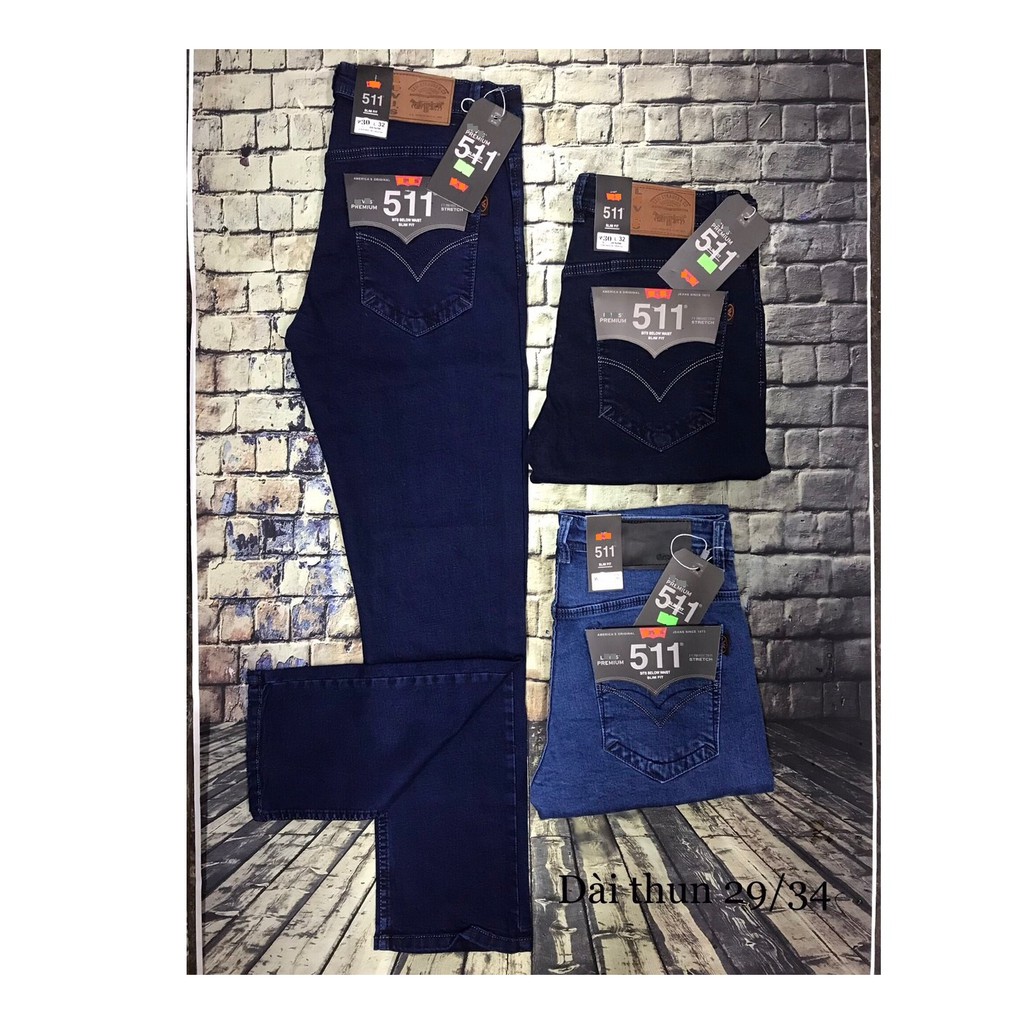 Quần jeans nam co giãn Big size ống suông QN235