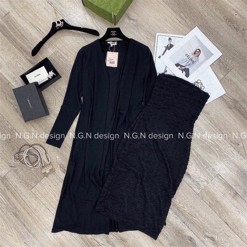 váy body khoác cadigan | BigBuy360 - bigbuy360.vn