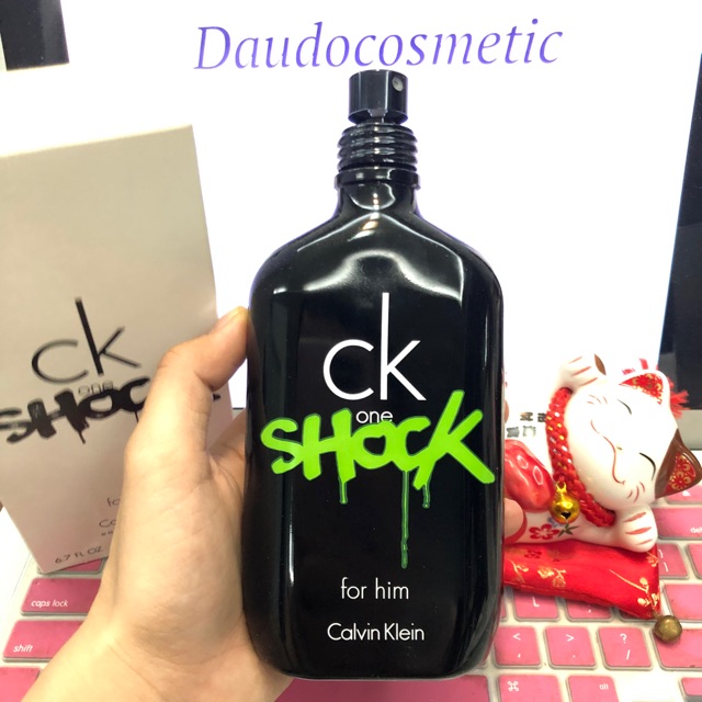 Chính Hãng . [ fullsize ] Nước hoa Calvin Klein CK One Shock For Him EDT 100ml/200ml Chuẩn Auth 1