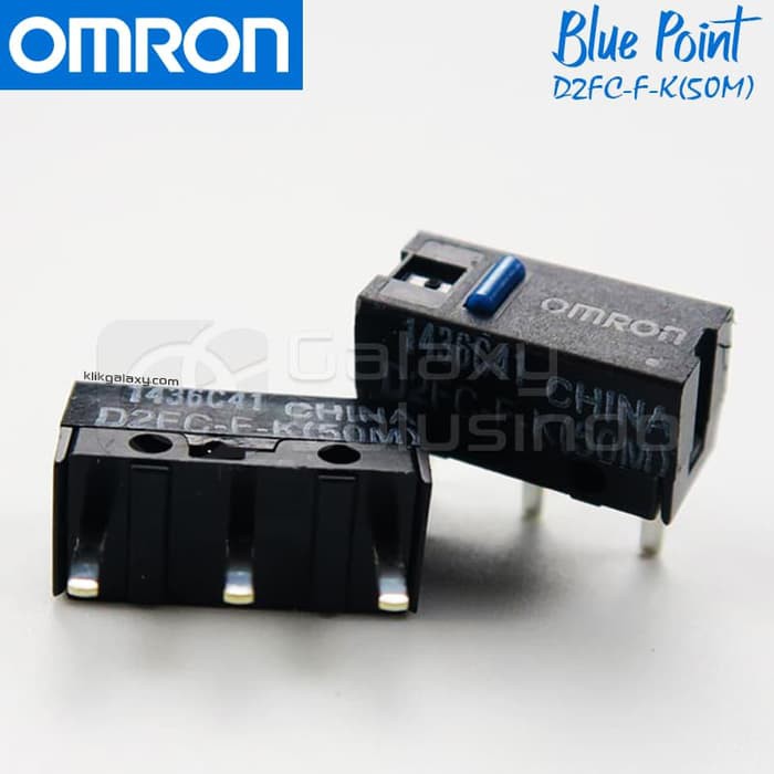 Omron Công Tắc Chơi Game Màu Xanh D2fc F K 50m 50 Million Click