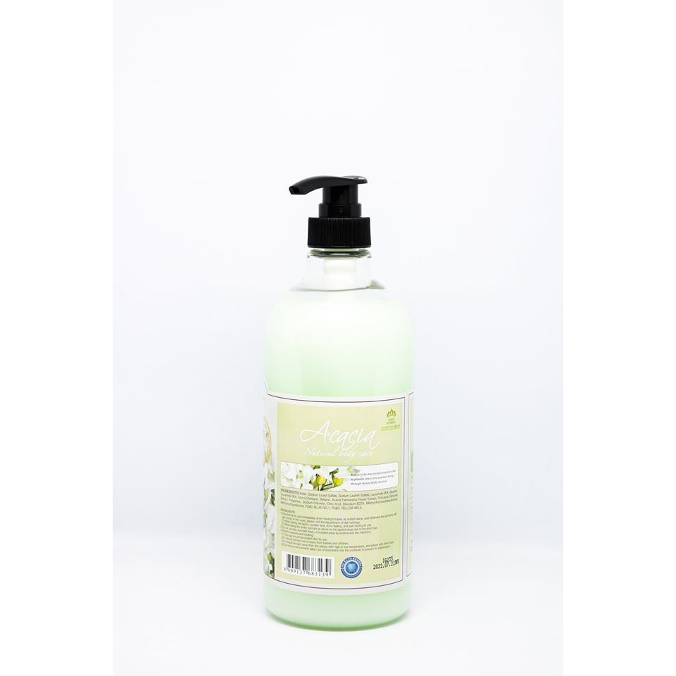 [3W CLINIC GIÁ TỐT NHẤT] Sữa tắm tinh chất hương tràm 3W CLINIC RELAXING BODY CLEANSER ACACIA 1000ml HÀN QUỐC