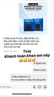 Mặt nạ Cellderma xanh date 2023