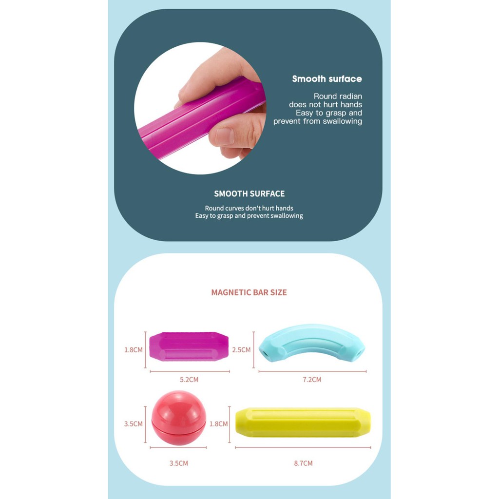 Đồ chơi nam châm Lắp ráp các khối đồ chơi từ tính Lago Vn | BigBuy360 - bigbuy360.vn