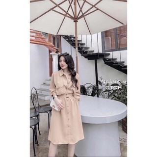 váy bầu sơ mi
