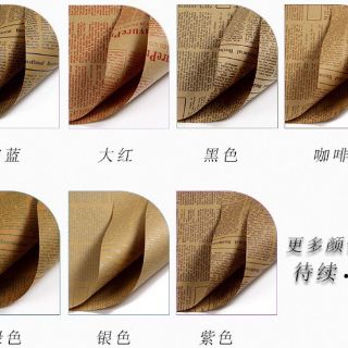 5 tờ giấy báo gói hoa
