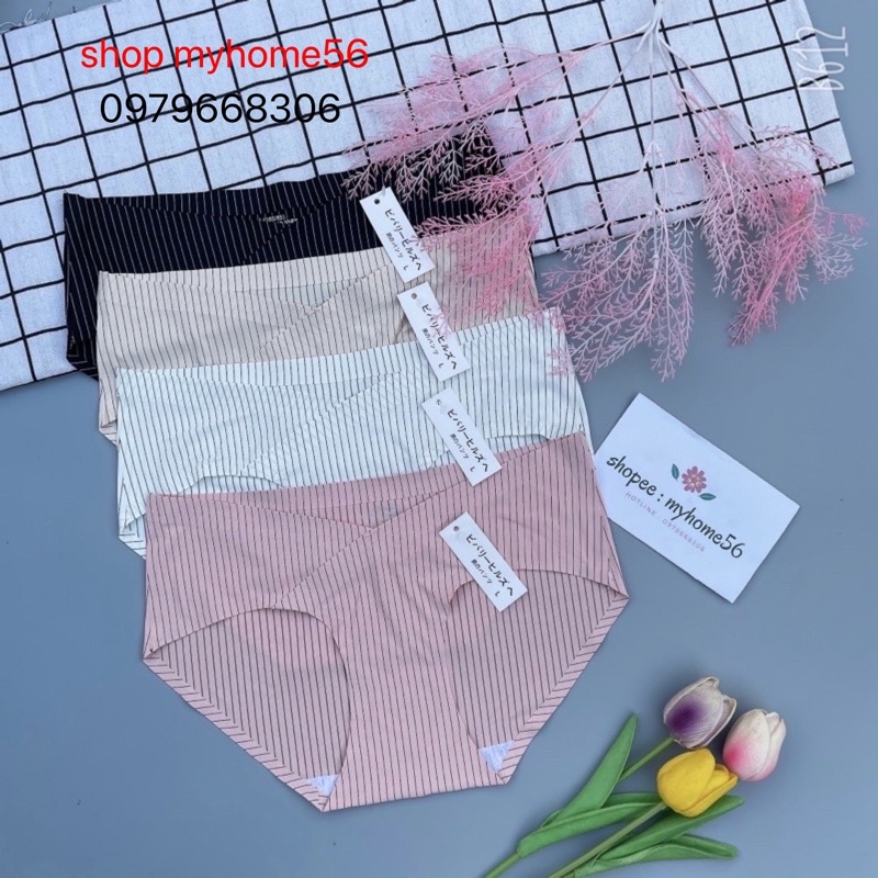 Set 4 Quần lót bầu su ép lạnh siêu mát