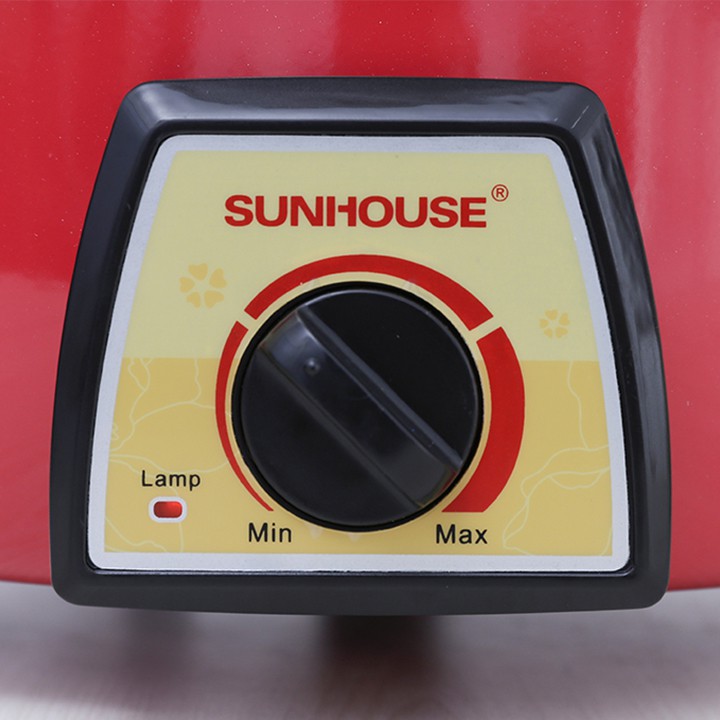 NỒI LẨU ĐIỆN 3 LÍT SUNHOUSE SHD4520 ( 1300W ) - ĐỎ