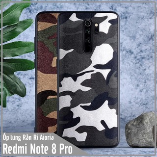 Ốp lưng cho Xiaomi Redmi Note 8 Pro Rằn Ri Camo AIORIA nhám chống sốc