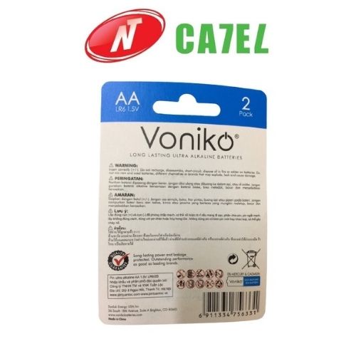 [ CHÍNH HÃNG ] Pin AA/AAA/A23/A27 Voniko Alkaline