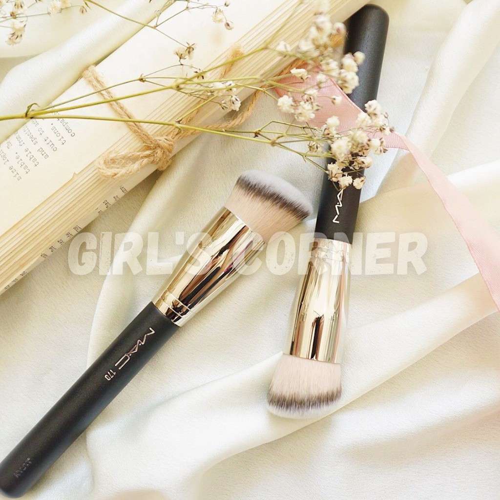 Cọ nền M.a.c 170 SYNTHETIC ROUNDED SLANT BRUSH - Cọ trang điểm nền - cọ tán kem nền