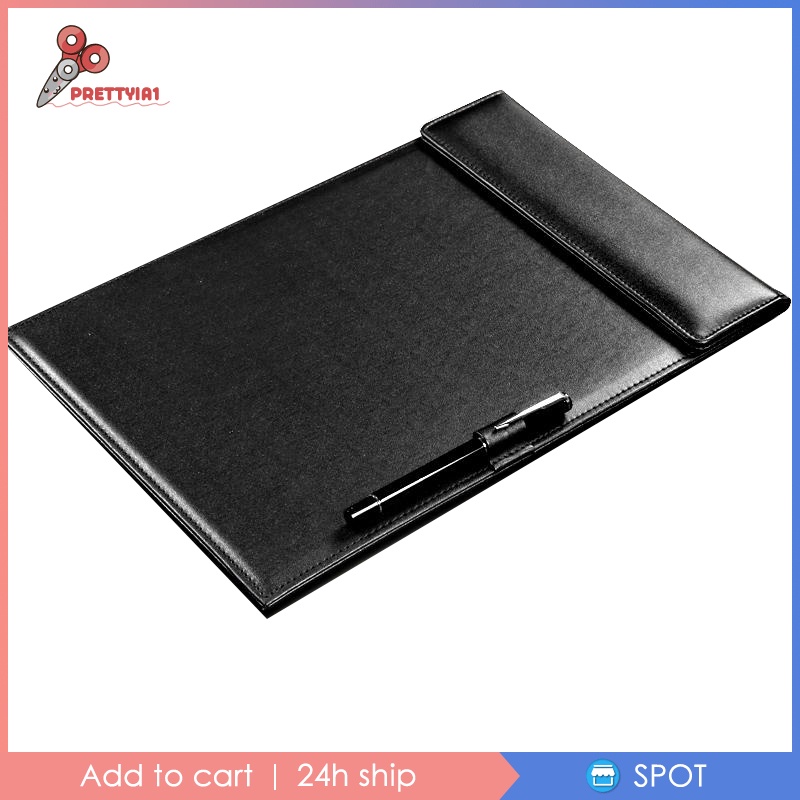 Bìa kẹp hồ sơ bằng da PU khổ A4 tiện dụng