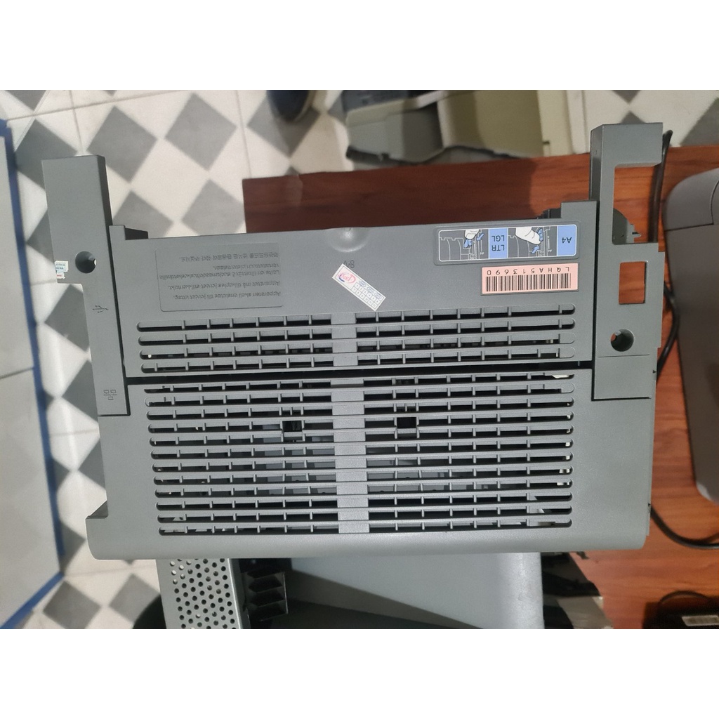 Nắp sau máy in canon 3300- nắp phía sau máy in Canon đảo mặt 3300