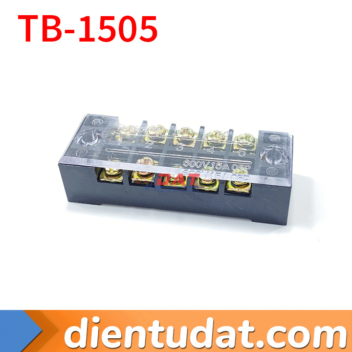 Cầu Nối Điện Terminal Block 600V 15A TB-15