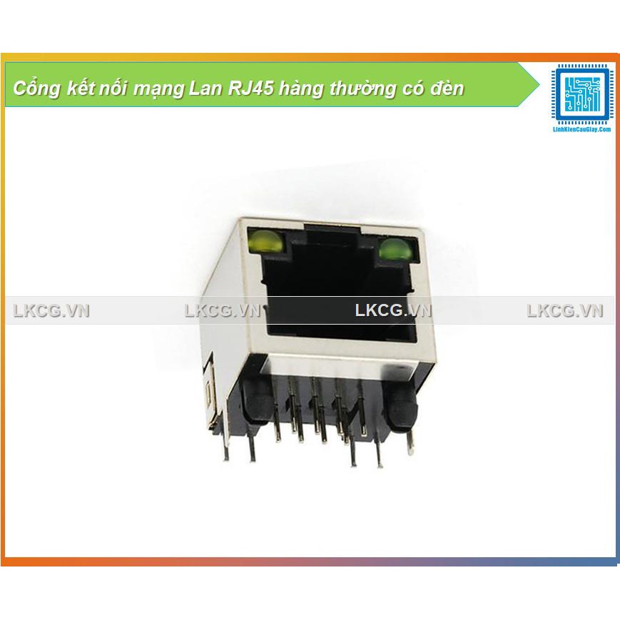 [FreeShip] Cổng kết nối mạng Lan RJ45 hàng thường có đèn