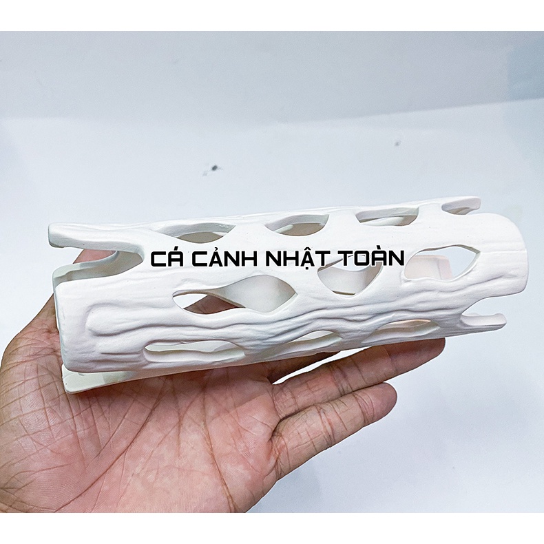 ĐỒ CHƠI GỐM SỨ CHO CÁ, TÔM, TÉP CẢNH ST404 18X5CM