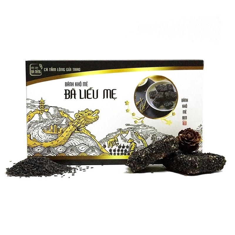 Khô mè Bà Liễu hộp 300g