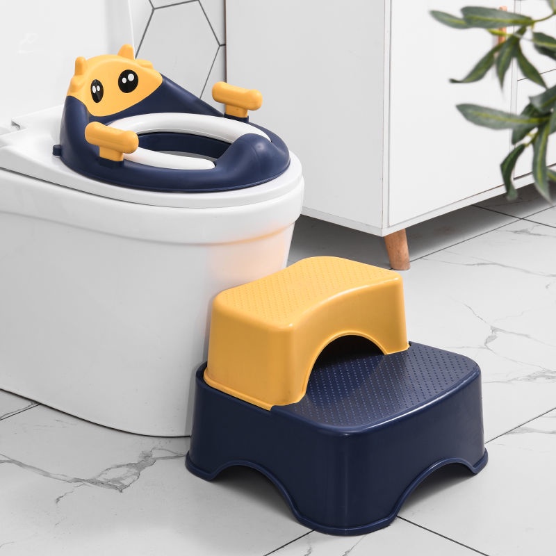 Ghế ngồi toilet cỡ lớn đậy tiện dụng cho bé/Đệm lót tiện lợi
