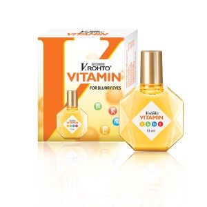 V.ROHTO VITAMIN-NHỎ MẮT CẢI THIỆN THỊ LỰC, KHÔ, MỎI MẮT