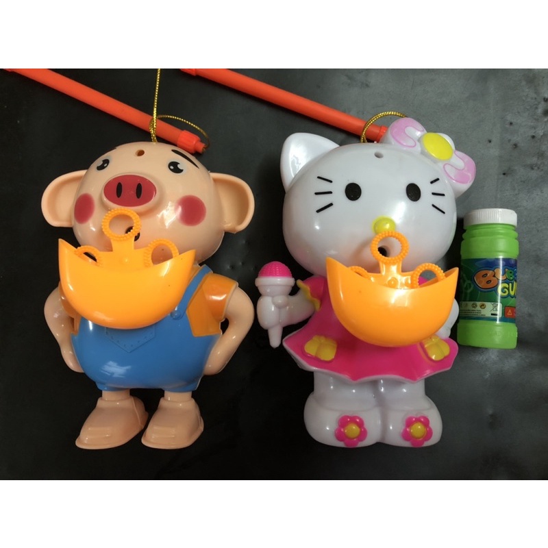 Lồng đèn trung thu thổi bong bóng có đèn và nhạc