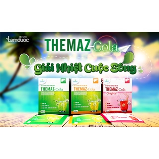 Bột sủi thanh nhiệt THEMAZ - Cola Original Hộp 20 gói