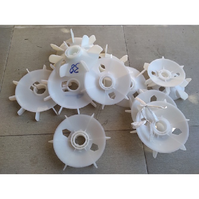 CÁNH QUẠT LÀM MÁT ĐỘNG CƠ TRỤC từ 28 mm đến  80 mm -giá 1 cái