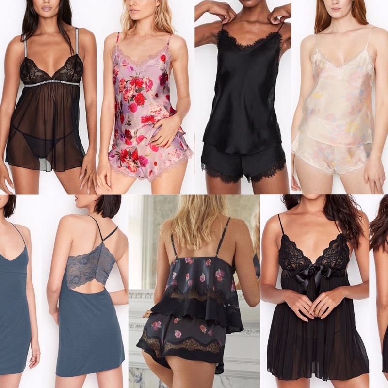 Bộ ngủ Victoria’s Secret, size M, auth chính hãng