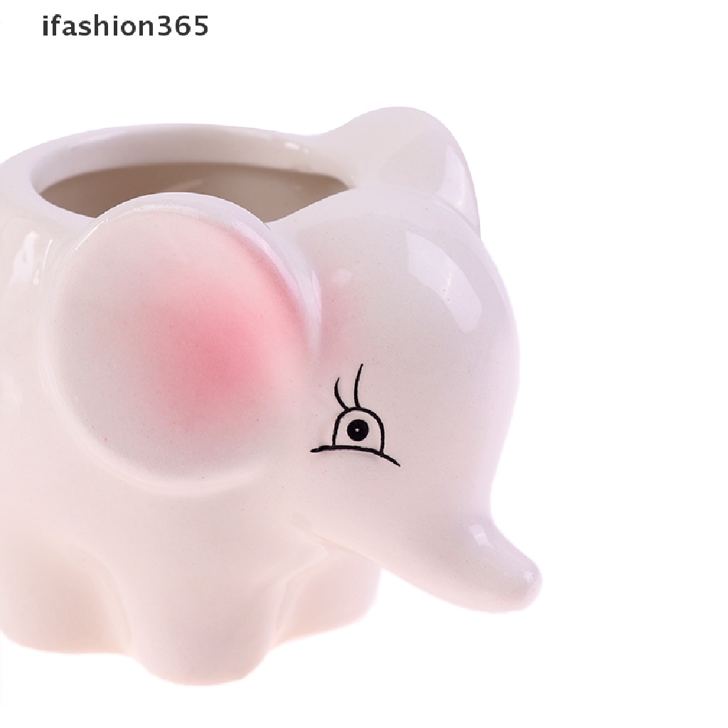 Chậu Hoa Bằng Gốm Sứ Hình Ngựa Vằn Hoạt Hình Phong Cách Bắc Âu ifashion365