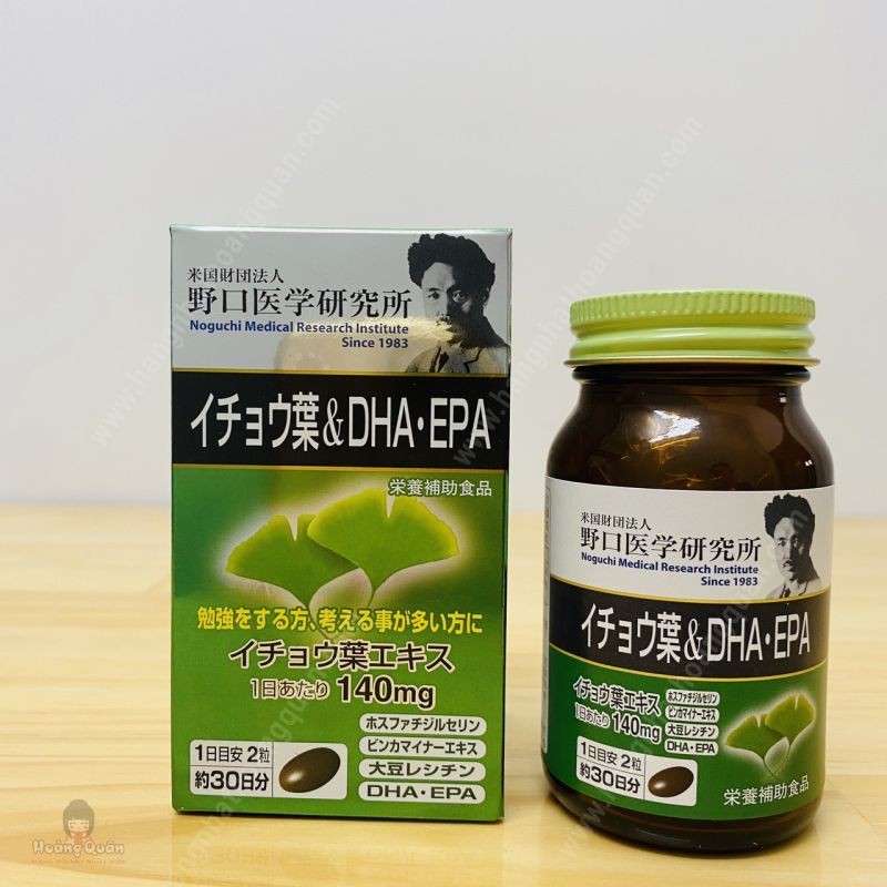 bổ sung DHA và EPA chiết xuất lá bạch quả 60 viên - 4562193140575