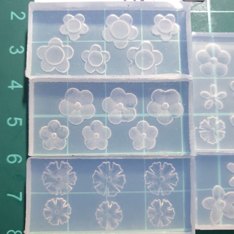 Khuôn hoa silicon khối mỏng -kkml01
