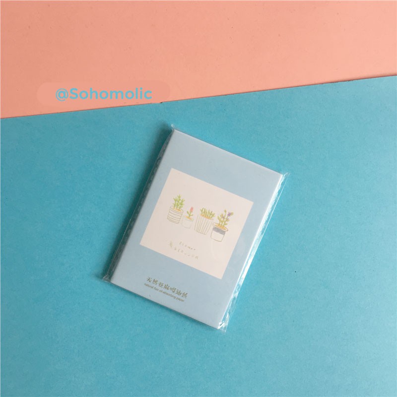 Giấy Thấm Dầu 50 tờ nội địa Trung Somoholic GTD1 | BigBuy360 - bigbuy360.vn